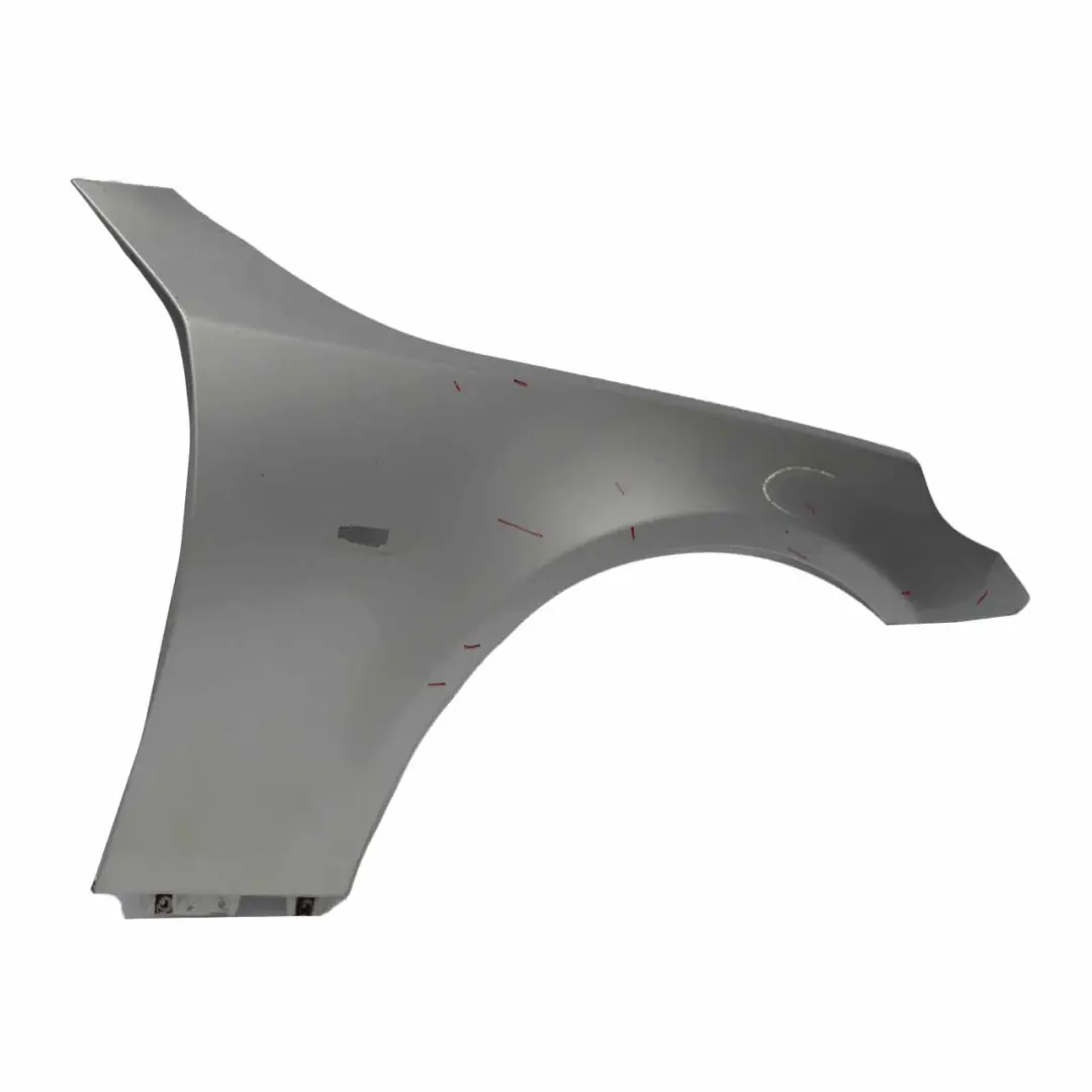 BMW E60 E61 Guardabarros Delantero Derecho Panel Lateral Titan Plata - 354 - SKU 7111430-TS2 - Número de pieza 7111430