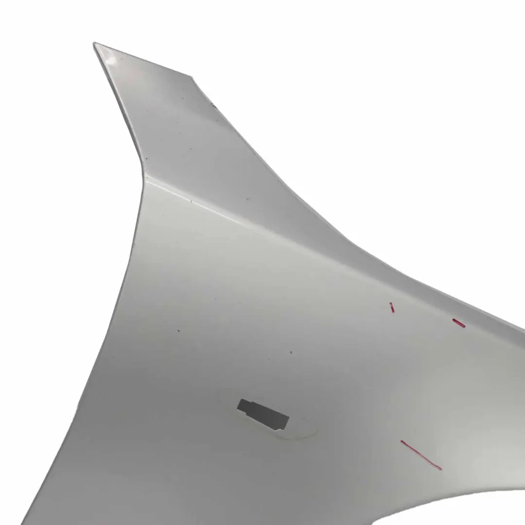 BMW E60 E61 Side Panel Front Right Wing Fender O/S Titan Silver Metallic - 354 - SKU 7111430-TS2 - Part number 7111430
