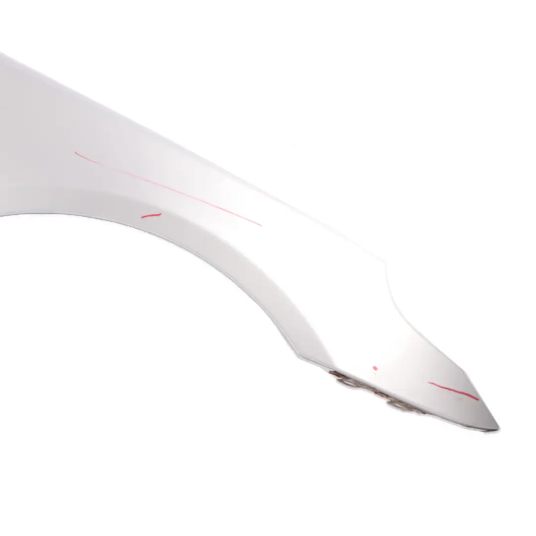 Side Panel Front Right Wing Fender O/S Titan Silver Metallic - 354 to BMW E60 E61 with Part number 7111430 BMW E60 E61 Side Panel Front Right Wing Fender O/S Titan Silver Metallic - 354 - SKU 7111430-TS6 - Part number 7111430