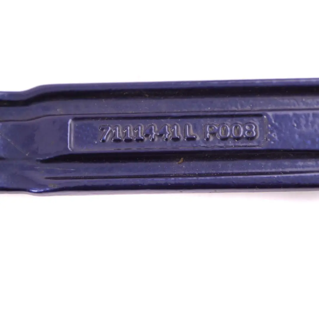 Boot Lid Hatch Hinge Left N/S Black-eye Purple - A24 to Mini R52 Cabrio Tailgate with Part number 7144001 Mini R52 Cabrio Tailgate Boot Lid Hatch Hinge Left N/S Black-eye Purple - A24 - SKU 7111441-PUR - Part number 7144001