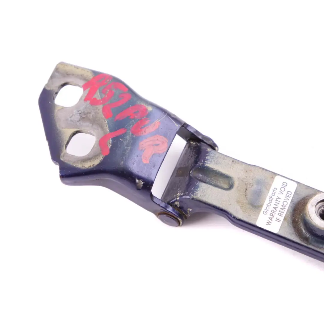 Boot Lid Hatch Hinge Left N/S Black-eye Purple - A24 to Mini R52 Cabrio Tailgate with Part number 7144001 Mini R52 Cabrio Tailgate Boot Lid Hatch Hinge Left N/S Black-eye Purple - A24 - SKU 7111441-PUR - Part number 7144001