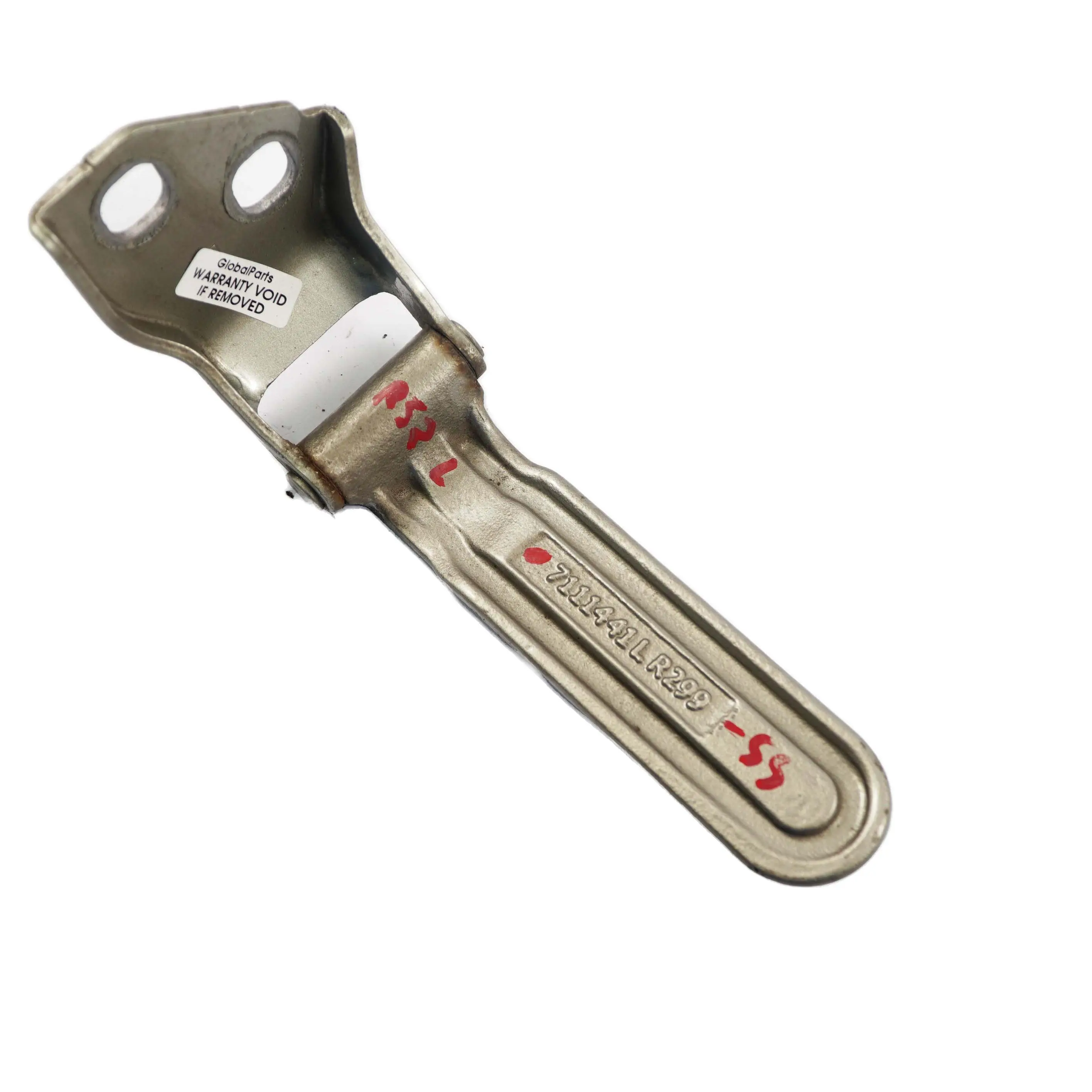 Mini R52 Cabrio charniere couvercle coffre hayon arriere gauche argent