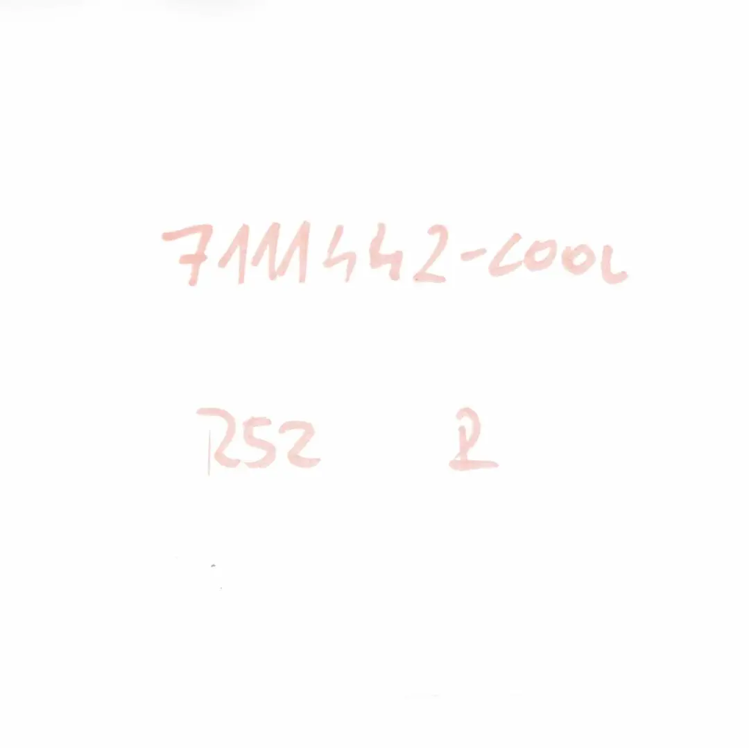 Mini R52 Cabrio Bisagra del portón trasero derecho Cool Blue A27 7111442 - SKU 7111442-COOL - Número de pieza 7144002