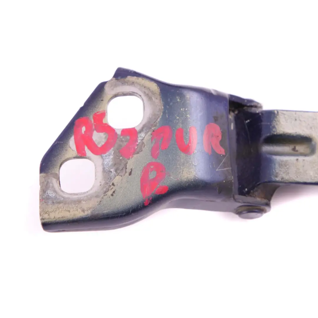 Boot Lid Hatch Hinge Right O/S Black-eye Purple - A24 to Mini R52 Cabrio Tailgate with Part number 7144002 Mini R52 Cabrio Tailgate Boot Lid Hatch Hinge Right O/S Black-eye Purple - A24 - SKU 7111442-PUR - Part number 7144002