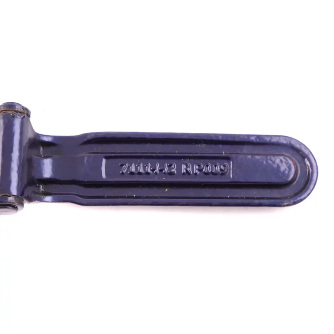 Boot Lid Hatch Hinge Right O/S Black-eye Purple - A24 to Mini R52 Cabrio Tailgate with Part number 7144002 Mini R52 Cabrio Tailgate Boot Lid Hatch Hinge Right O/S Black-eye Purple - A24 - SKU 7111442-PUR - Part number 7144002