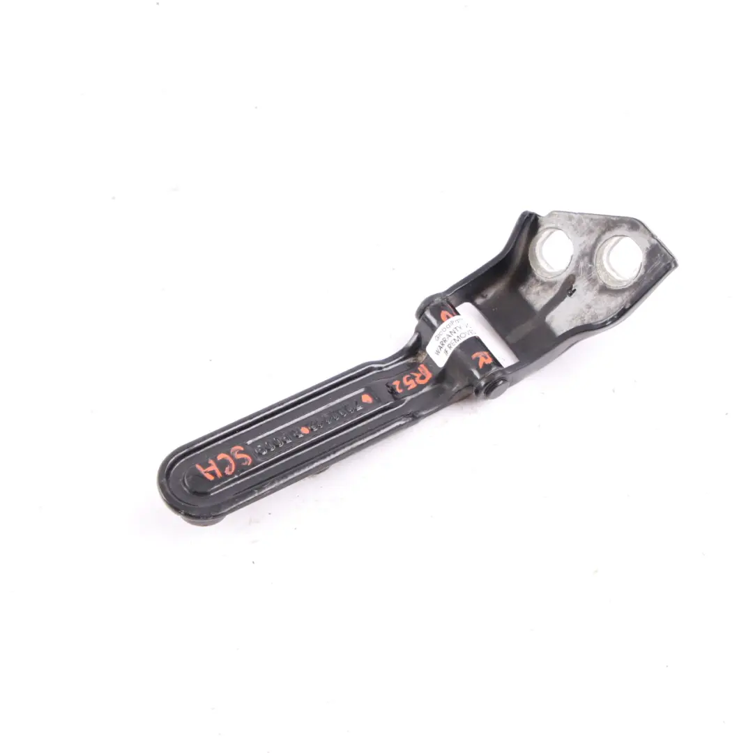 Mini R52 Cabrio Tailgate Boot Lid Hatch Hinge Right O/S Schwarz 2 Black - SKU 7111442-SCH - Part number 7144002