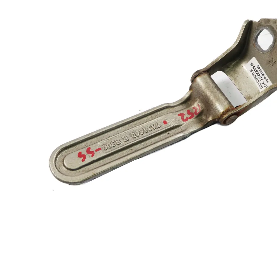 Cardine Portellone Posteriore Dx Frizzante Argento A60 per Mini Cooper R52 Cabrio con numero di parte 7144002 Mini Cooper R52 Cabrio Cardine Portellone Posteriore Dx Frizzante Argento A60 - SKU 7111442-SS - Numero di parte 7144002