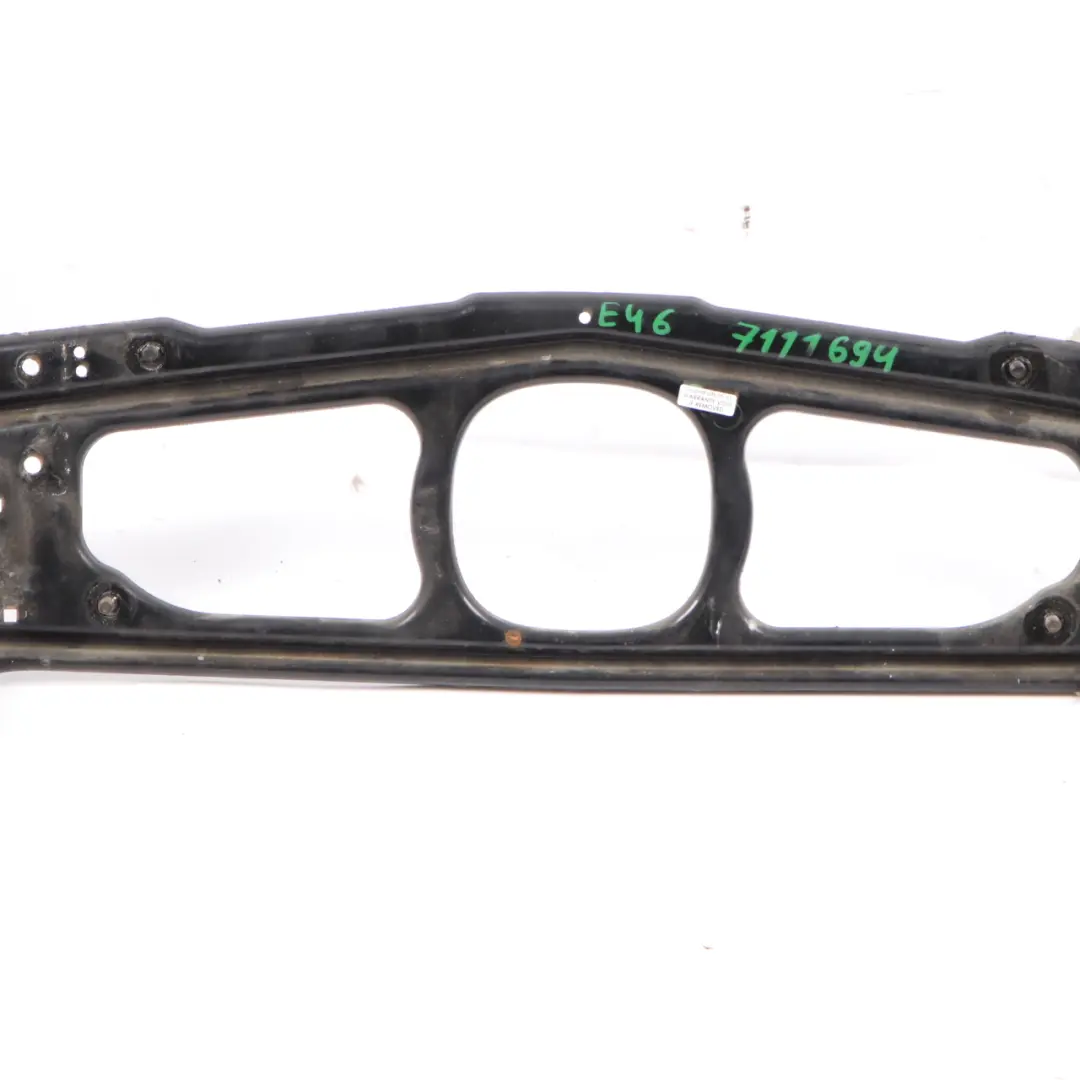 Crosslink Cross Bar Front Landing Connection Panel Support Brace to BMW E46 with Part number 7111694 BMW E46 Crosslink Cross Bar Front Landing Connection Panel Support Brace - SKU 7111694 - Part number 7111694