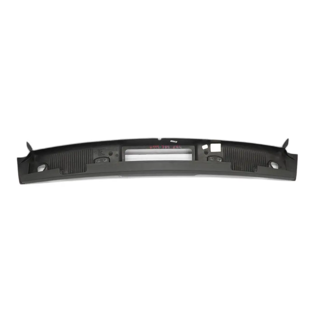 Parabrisas Panel Tapa Basaltgrau Gris 7009530 para BMW E64 con número de pieza 7111789 BMW E64 Parabrisas Panel Tapa Basaltgrau Gris 7009530 - SKU 7111789 - Número de pieza 7111789