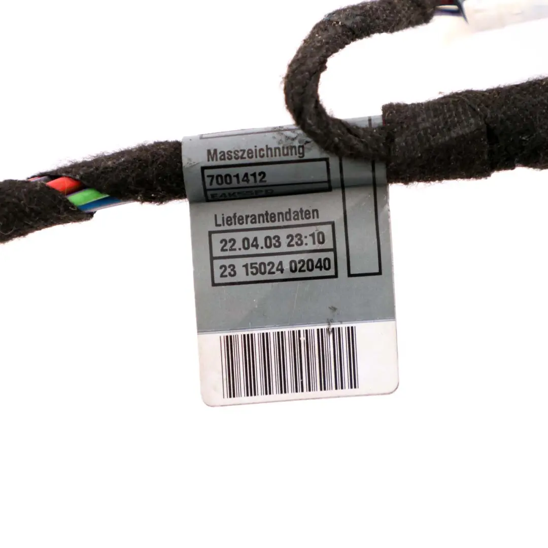 BMW X5 E53 Mémoire Du Siège Avant Conducteur Faisceau Câblage Électrique - SKU 7111904 - Numéro de pièce 7111904
