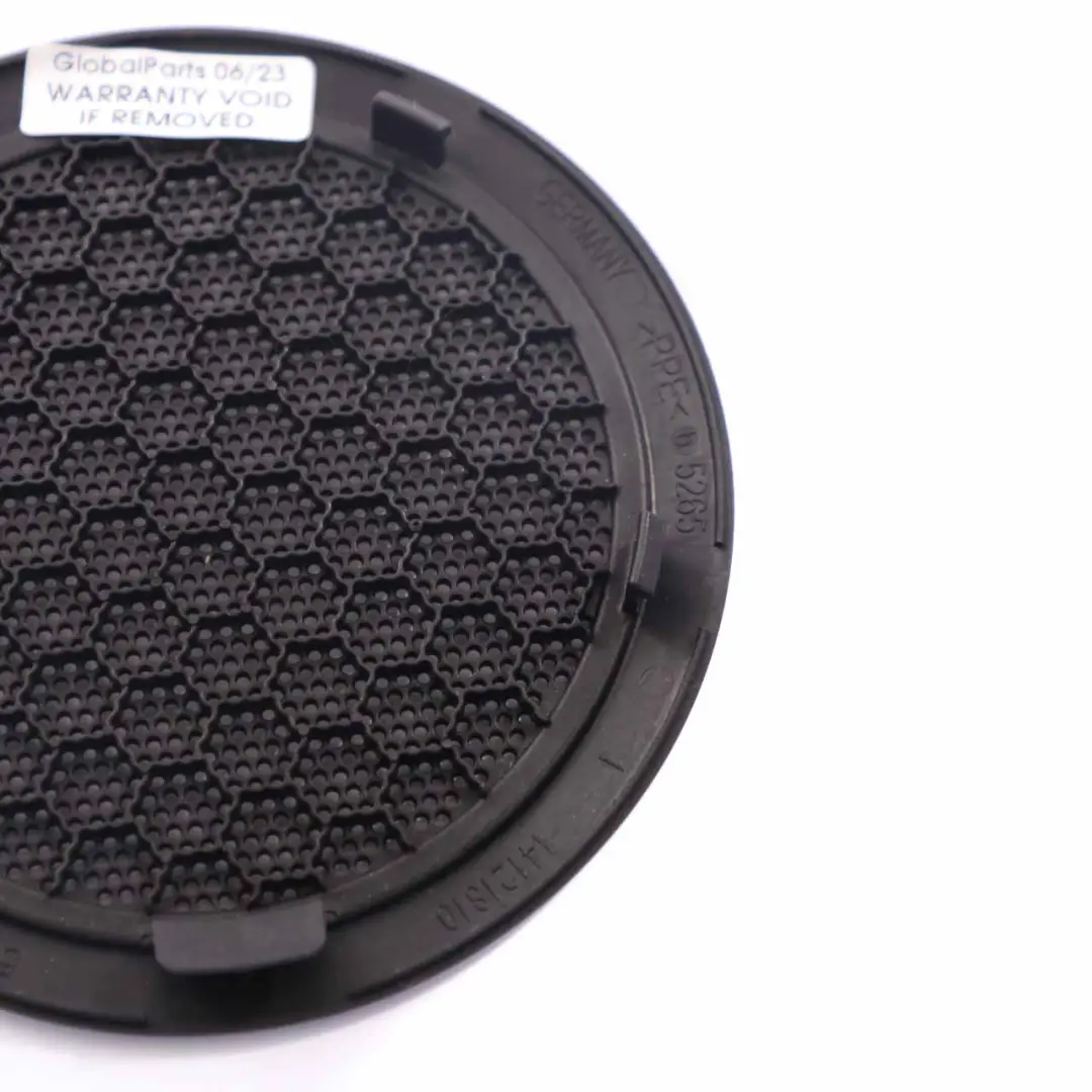 Lateral Trim Panel Cover Speaker Black to BMW Z4 Series E85 E86 Rear with Part number 7112117 BMW Z4 Series E85 E86 Rear Lateral Trim Panel Cover Speaker Black - SKU 7112117 - Part number 7112117