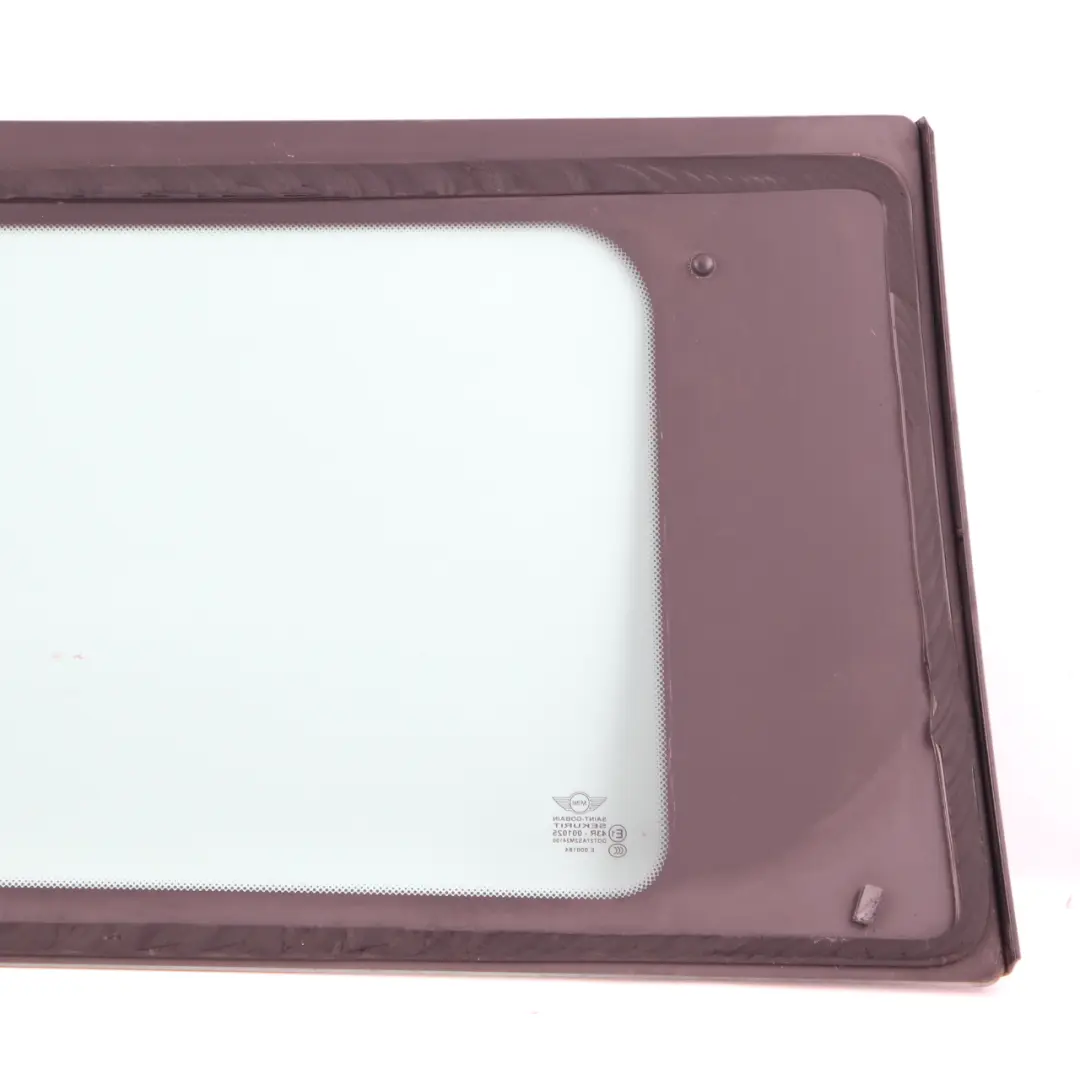 Vitre Mini R50 R53 Arrière côté gauche Vert AS2 Garniture pour à propos du numéro de pièce 7112301 Vitre Mini R50 R53 Arrière côté gauche Vert AS2 Garniture - SKU 7112301 - Numéro de pièce 7112301