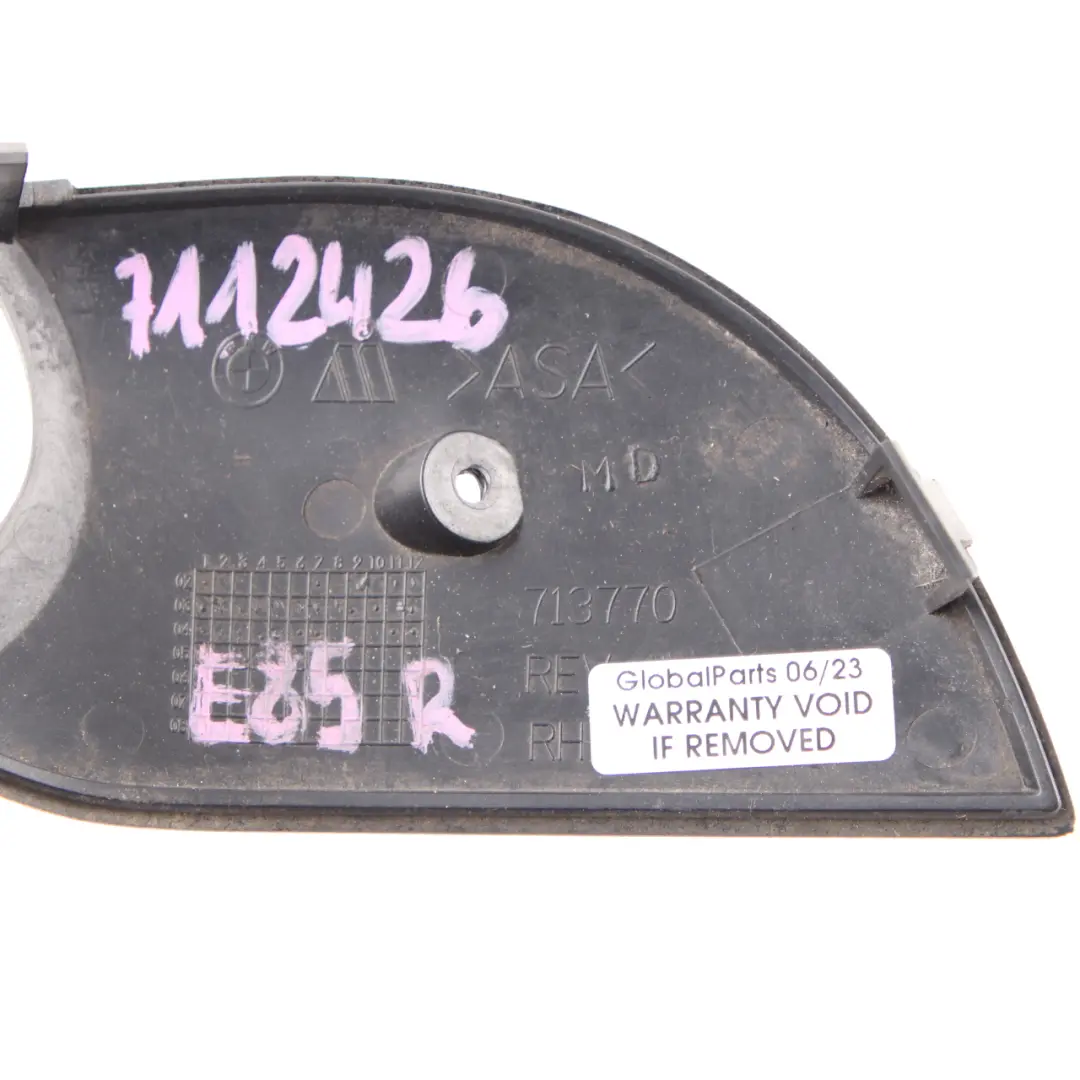 BMW Z4 E85 E86 Osłona Obudowa Lusterka Prawa - SKU 7112426 - Numer Części 7112426