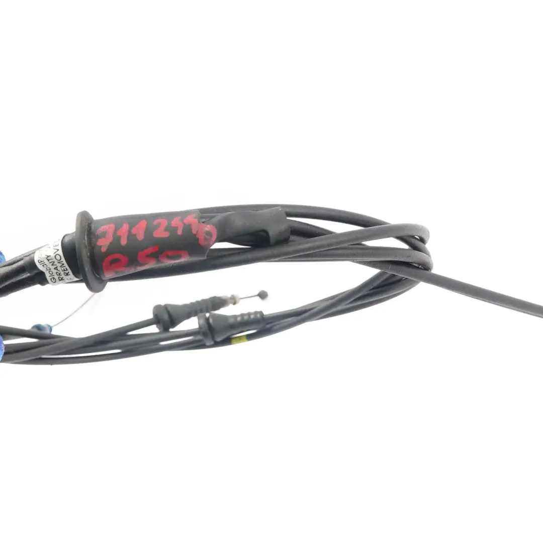 Capo Capo Cable Bowden para Mini Cooper R50 R52 R53 con número de pieza 7112440 Mini Cooper R50 R52 R53 Capo Capo Cable Bowden - SKU 7112440 - Número de pieza 7112440