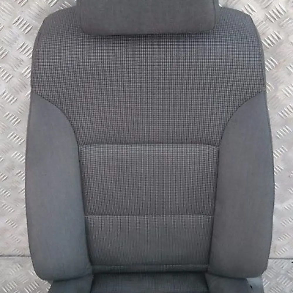 Cloth Interior Front Left N/S Passenger Side Seat Anthrazit to BMW 5 SERIES E60 E61 with Part number 7112741 BMW 5 SERIES E60 E61 Cloth Interior Front Left N/S Passenger Side Seat Anthrazit - SKU 7112741-3 - Part number 7112741