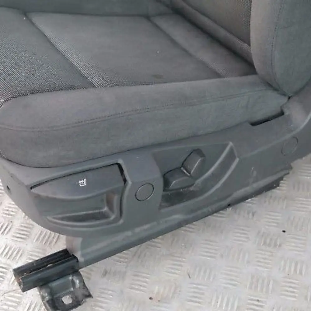 BMW 5 SERIES E60 E61 Cloth Interior Front Left N/S Passenger Side Seat Anthrazit - SKU 7112741-3 - Part number 7112741