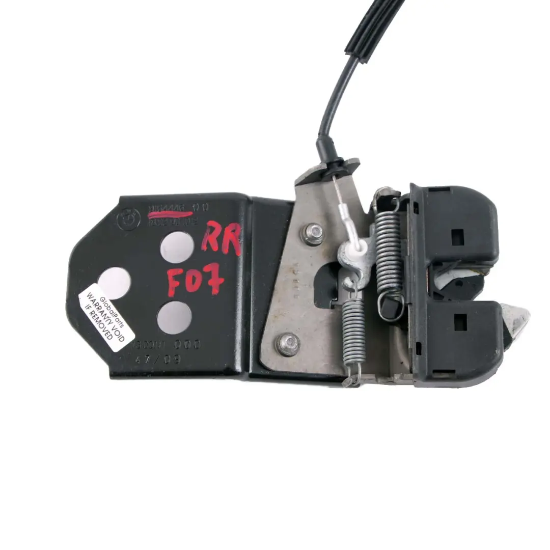 Asiento Trasero Marco Mecanismo Derecho Cerradura Manija 9164446 para BMW F07 GT con número de pieza 7112864 BMW F07 GT Asiento Trasero Marco Mecanismo Derecho Cerradura Manija 9164446 - SKU 7112864-1 - Número de pieza 7112864