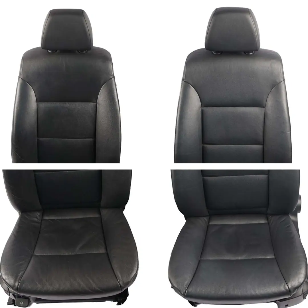 Seats BMW E60 Saloon Heated Black Leather Interior Front Rear Seat Door Cards to with Part number 7113103 Seats BMW E60 Saloon Heated Black Leather Interior Front Rear Seat Door Cards - SKU 7113103-2 - Part number 7113103