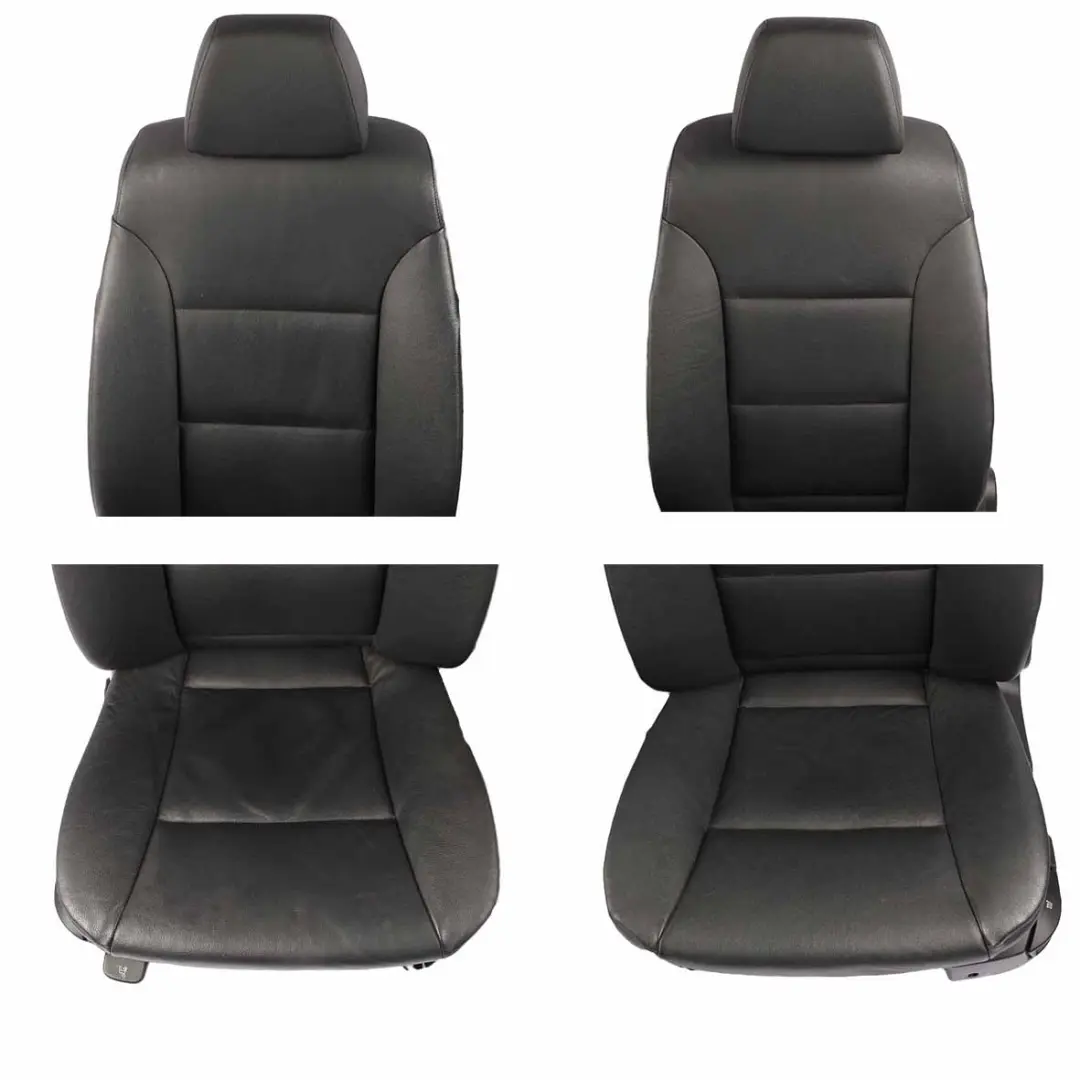 Leather Seats BMW E60 E61 Black Dakota Interior Front Driver Passenger Seat to with Part number 7113103 Leather Seats BMW E60 E61 Black Dakota Interior Front Driver Passenger Seat - SKU 7113103-3 - Part number 7113103