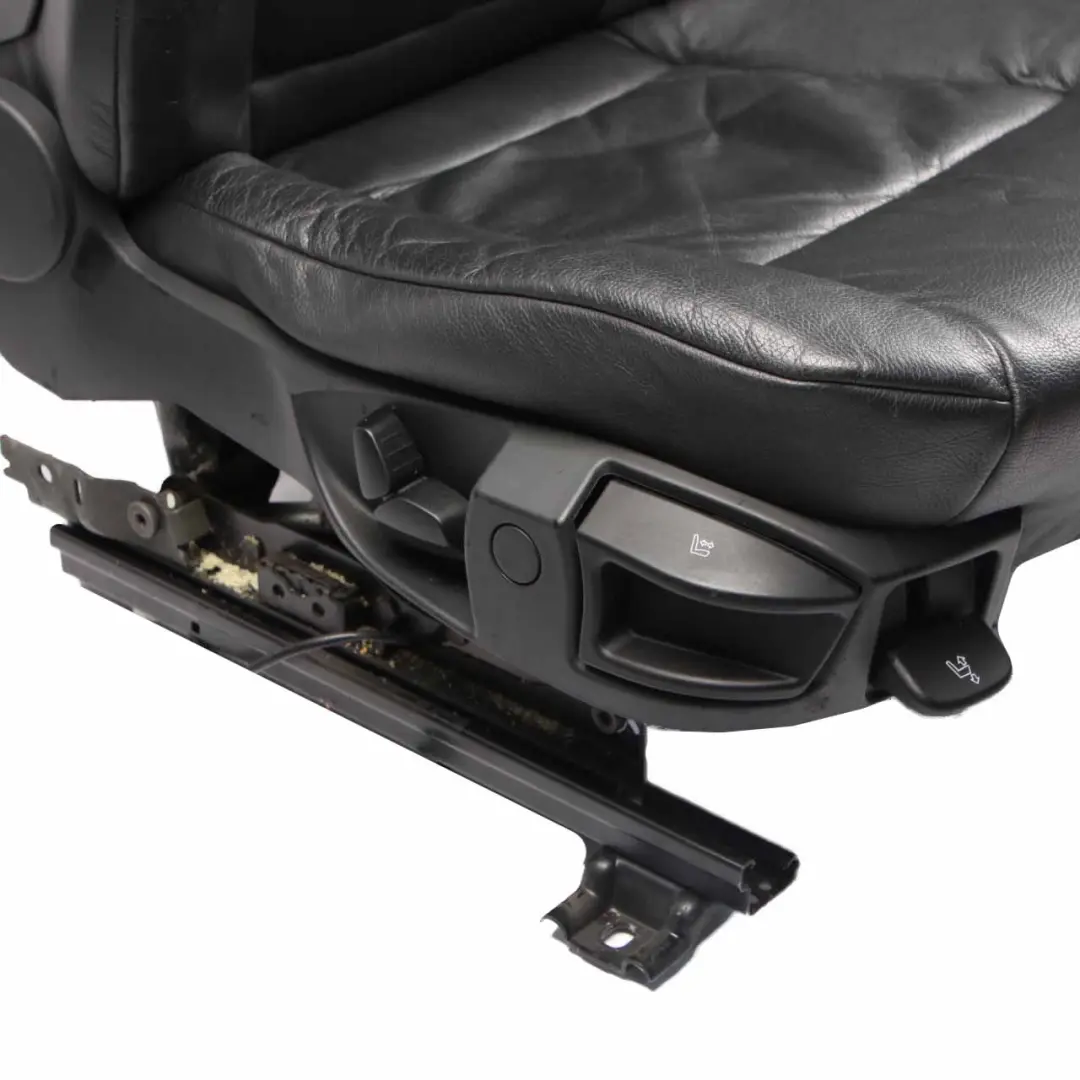 Leather Seats BMW E60 E61 Black Dakota Interior Front Driver Passenger Seat to with Part number 7113103 Leather Seats BMW E60 E61 Black Dakota Interior Front Driver Passenger Seat - SKU 7113103-5 - Part number 7113103
