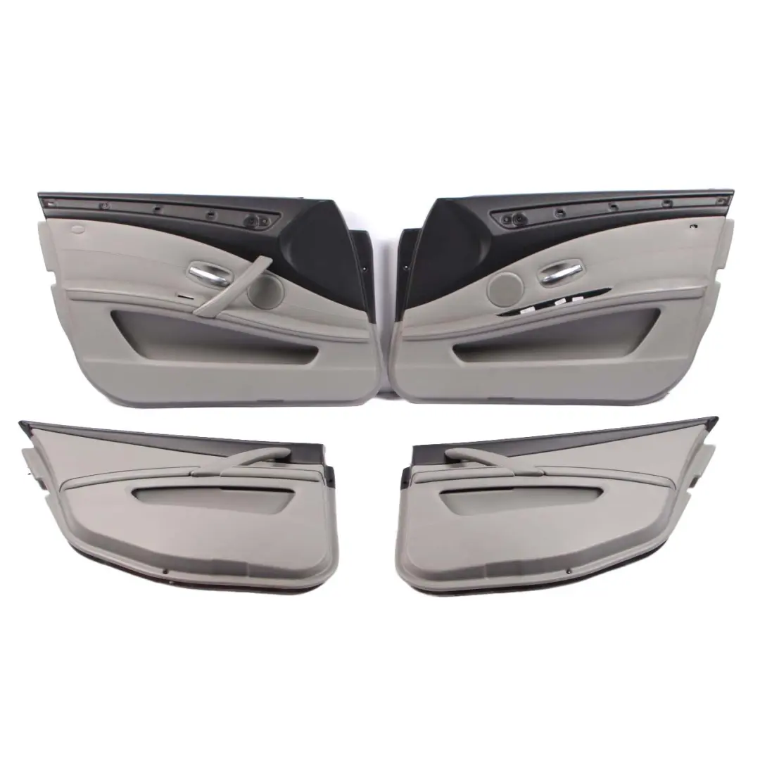 BMW E60 LCI Saloon Heated Grey Leather Dakota Interior Seats Front Rear Seat - SKU 7113104-1 - Part number 7113104