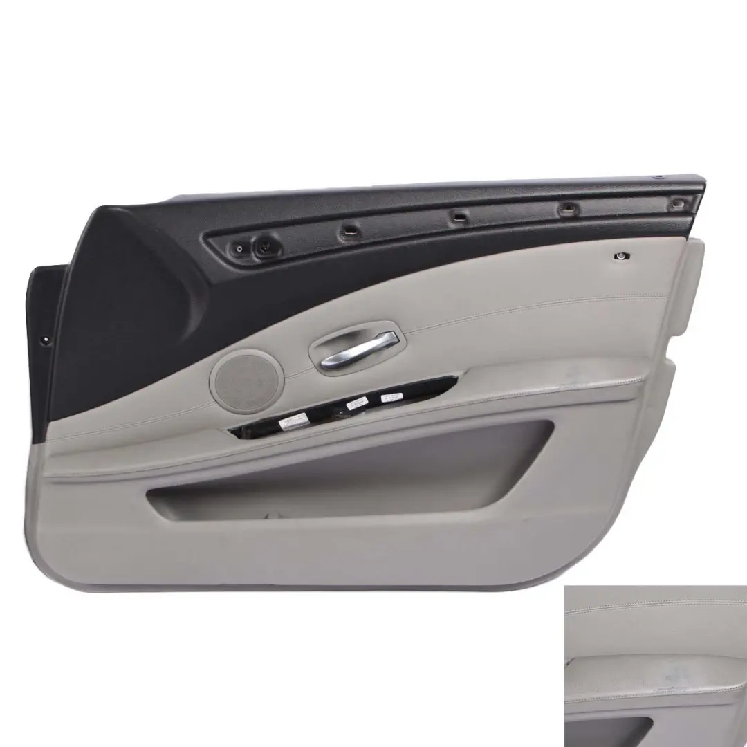 BMW E60 LCI Saloon Heated Grey Leather Dakota Interior Seats Front Rear Seat - SKU 7113104-1 - Part number 7113104