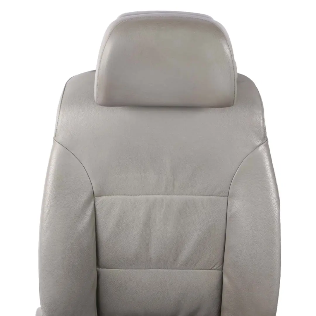 Heated Grey Leather Dakota Interior Seats Front Rear Seat to BMW E60 LCI Saloon with Part number 7113104 BMW E60 LCI Saloon Heated Grey Leather Dakota Interior Seats Front Rear Seat - SKU 7113104-1 - Part number 7113104