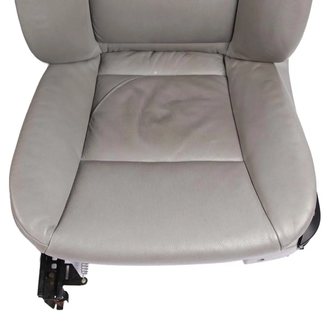Heated Grey Leather Dakota Interior Seats Front Rear Seat to BMW E60 LCI Saloon with Part number 7113104 BMW E60 LCI Saloon Heated Grey Leather Dakota Interior Seats Front Rear Seat - SKU 7113104-1 - Part number 7113104