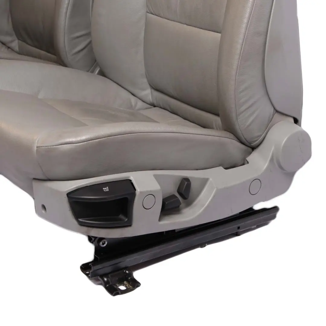 BMW E60 LCI Saloon Heated Grey Leather Dakota Interior Seats Front Rear Seat - SKU 7113104-1 - Part number 7113104