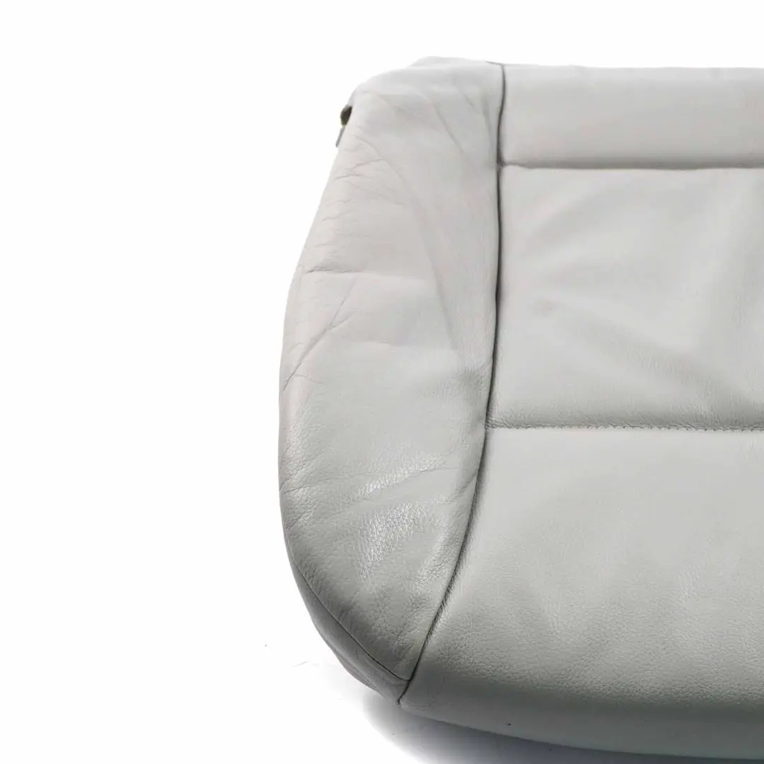 BMW E60 E61 Asiento Delantero Izquierdo Derecho Tapizado Cuero Panel Gris - SKU 7113104 - Número de pieza 7113104
