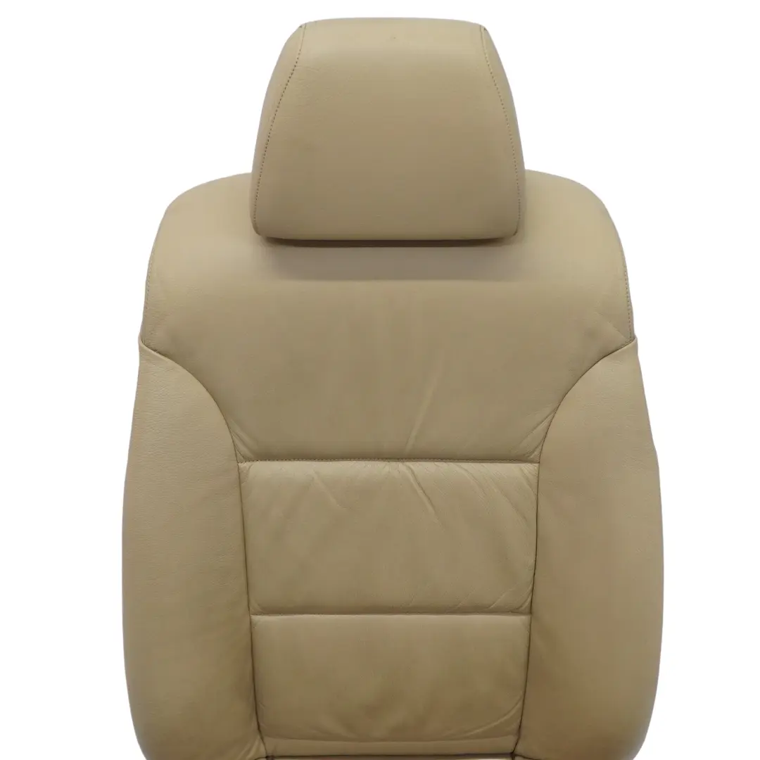 BMW E60 E61 Beige Cuero Delantero Derecho Asiento - SKU 7113112-3 - Número de pieza 7113112