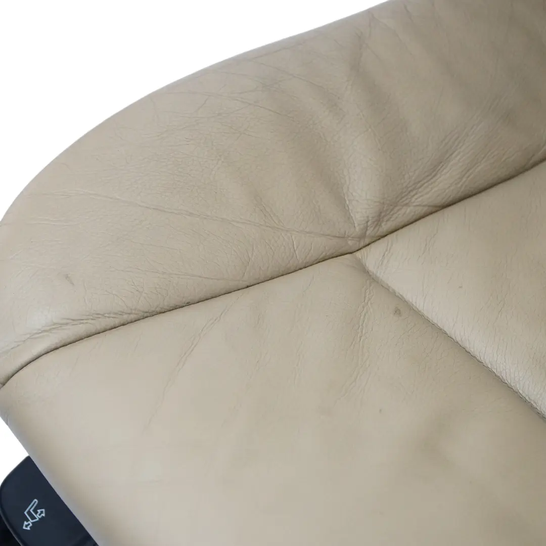 BMW E60 E61 Fotel Prawy Przód Skóra Beż - SKU 7113112-3 - Numer Części 7113112