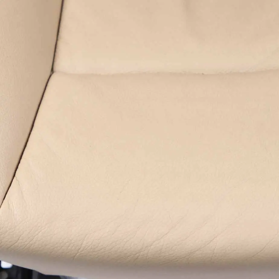 BMW E60 E61 Front Left N/S Seat Beige Leather Dakota - SKU 7113112-5 - Part number 7113112