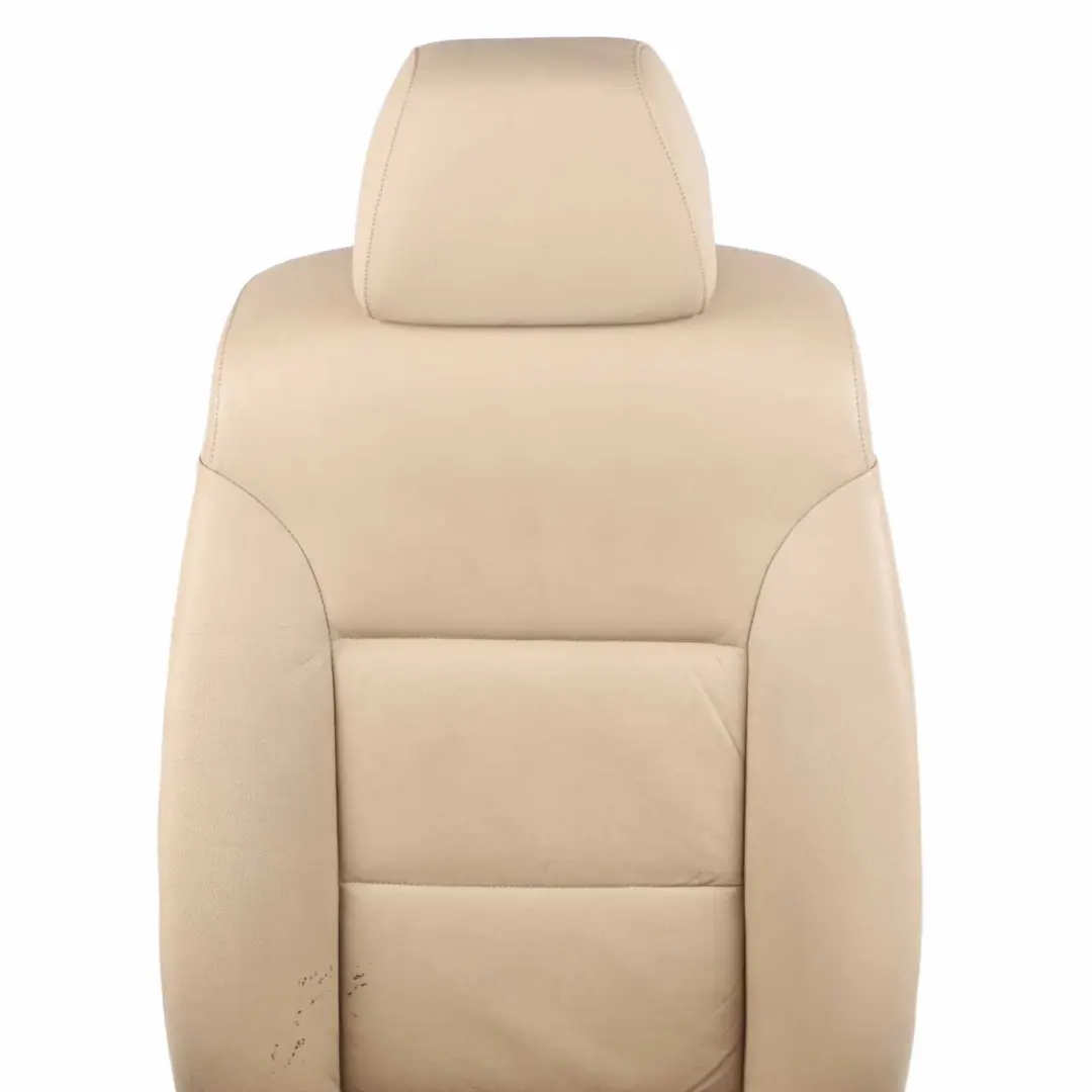 BMW 5 Series E60 E61 Beige Leather Front Right O/S Seat - SKU 7113112-6 - Part number 7113112