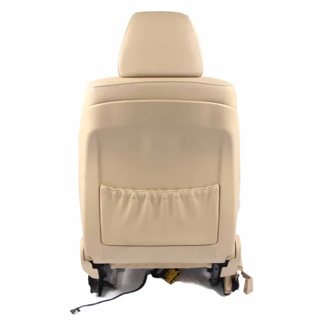 BMW 5 Series E60 E61 Beige Leather Front Right O/S Seat - SKU 7113112-6 - Part number 7113112