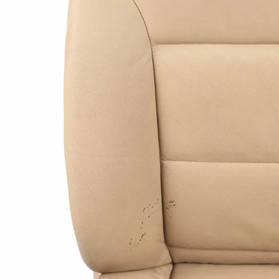 Beige Leather Front Right O/S Seat to BMW 5 Series E60 E61 with Part number 7113112 BMW 5 Series E60 E61 Beige Leather Front Right O/S Seat - SKU 7113112-6 - Part number 7113112