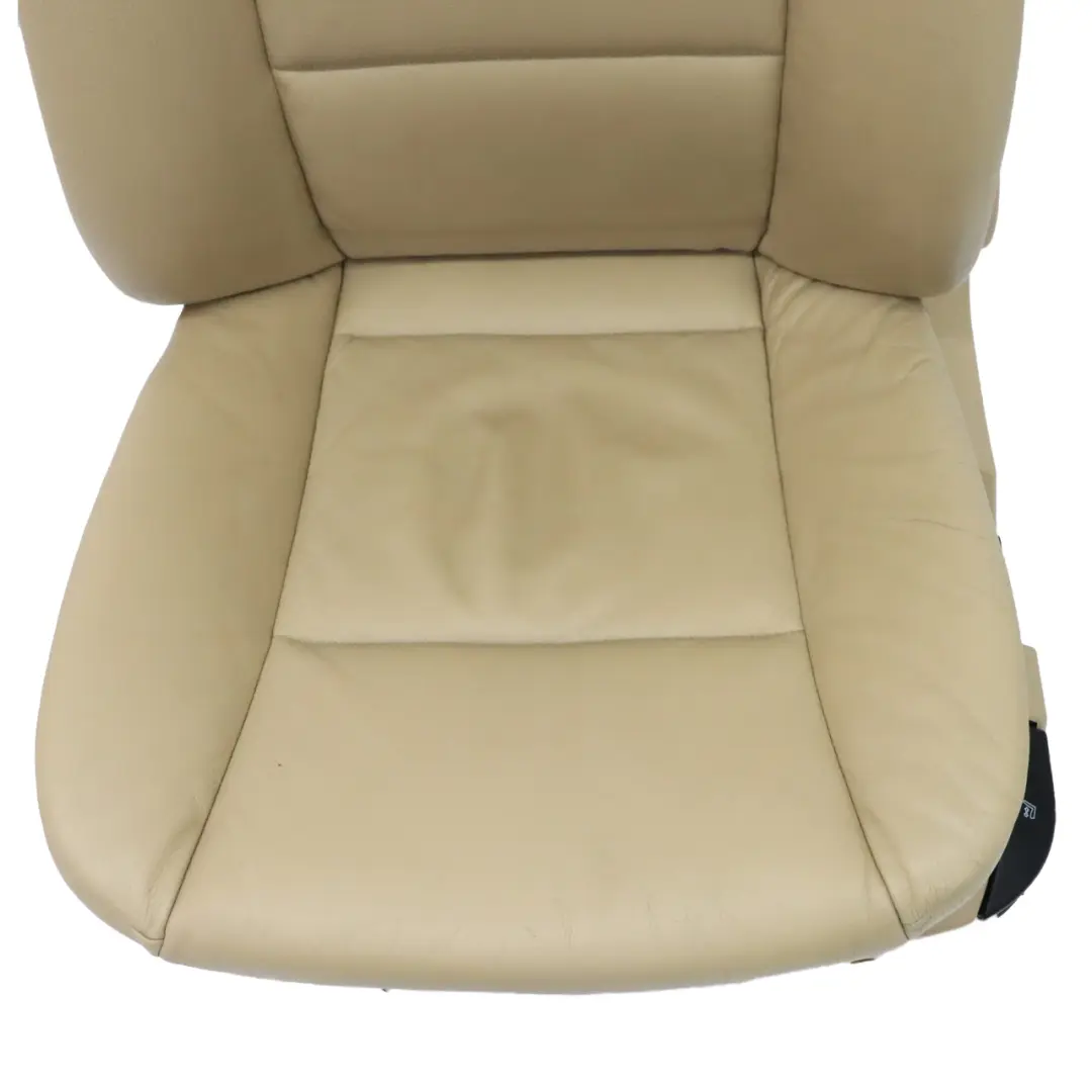 Siège avant gauche Cuir Beige Dakota Interior Electrique pour BMW E60 E61 à propos du numéro de pièce 7113112 BMW E60 E61 Siège avant gauche Cuir Beige Dakota Interior Electrique - SKU 7113112-7 - Numéro de pièce 7113112
