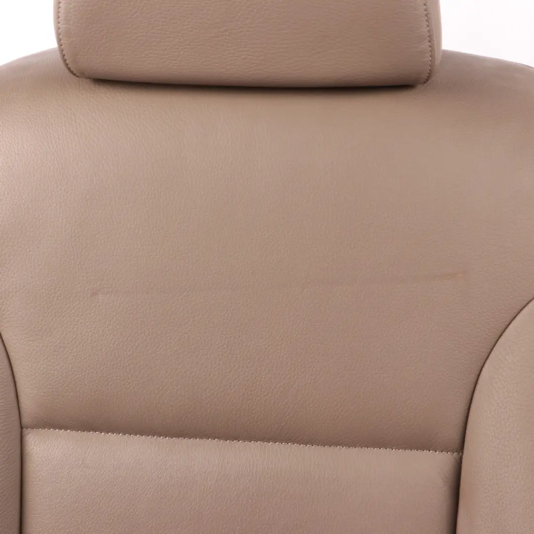 Front Left N/S Seat Heated Truffle Brown Leather Dakota Interior to BMW E60 with Part number 7113120 BMW E60 Front Left N/S Seat Heated Truffle Brown Leather Dakota Interior - SKU 7113120-1 - Part number 7113120