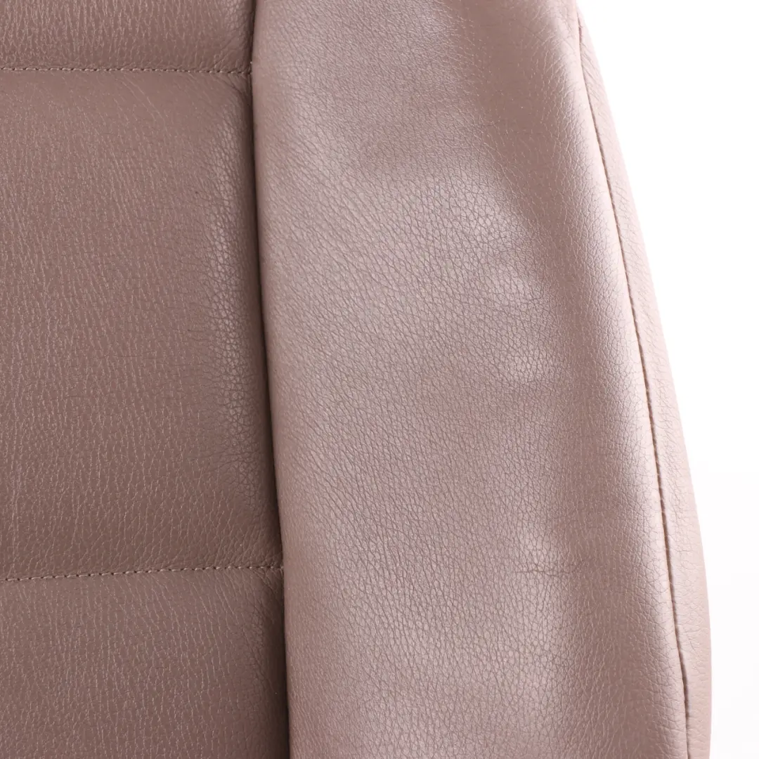 Backrest Front Left Right N/O/S Heated Cover Leather Truffle Brown to BMW E60 Seat with Part number 7113120 BMW E60 Seat Backrest Front Left Right N/O/S Heated Cover Leather Truffle Brown - SKU 7113120-3 - Part number 7113120