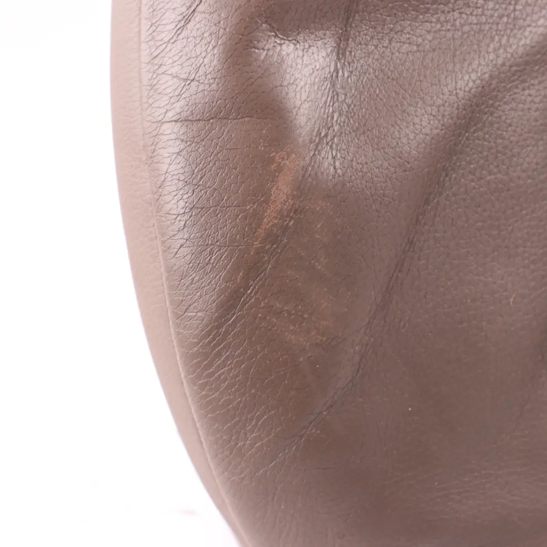 Backrest Front Left Right N/O/S Heated Cover Leather Truffle Brown to BMW E60 Seat with Part number 7113120 BMW E60 Seat Backrest Front Left Right N/O/S Heated Cover Leather Truffle Brown - SKU 7113120-3 - Part number 7113120