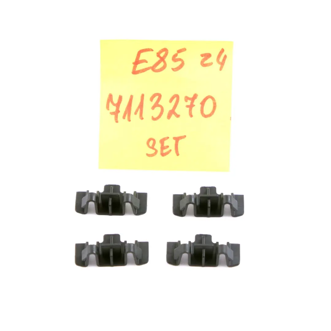 4x Fuse Parcel Shelf Clip Mount Set to BMW Z4 E85 Roadster Convertible with Part number 7113270 BMW Z4 E85 Roadster Convertible 4x Fuse Parcel Shelf Clip Mount Set - SKU 7113270 - Part number 7113270