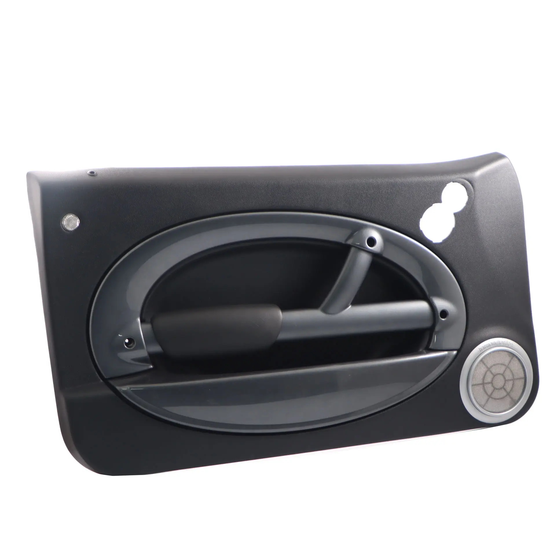 Mini R50 R53 Door Card Front Left N/S Side Trim Panther Black Anthracite