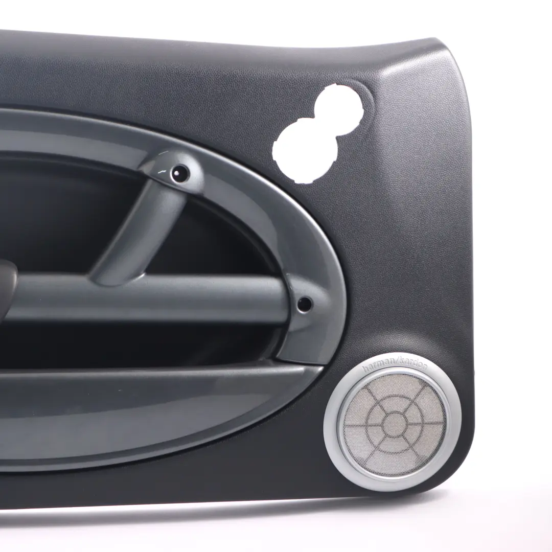Door Card Front Left N/S Side Trim Panther Black Anthracite to Mini R50 R53 with Part number 7113431 Mini R50 R53 Door Card Front Left N/S Side Trim Panther Black Anthracite - SKU 7113431-3 - Part number 7113431