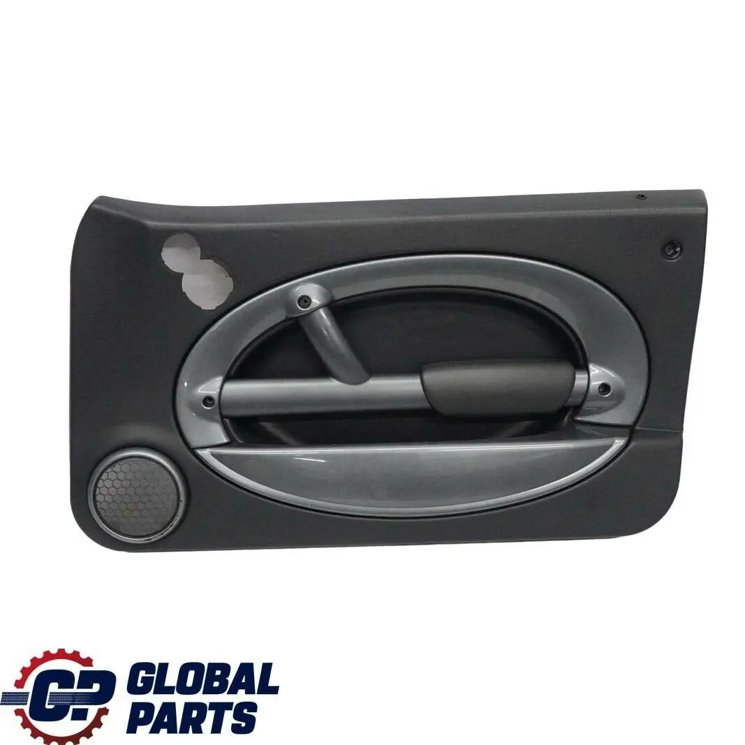 Front Right O/S Door Card Side Trim Panther Black Anthracite to BMW Mini R50 R53 with Part number 7113432 BMW Mini R50 R53 Front Right O/S Door Card Side Trim Panther Black Anthracite - SKU 7113432 - Part number 7113432