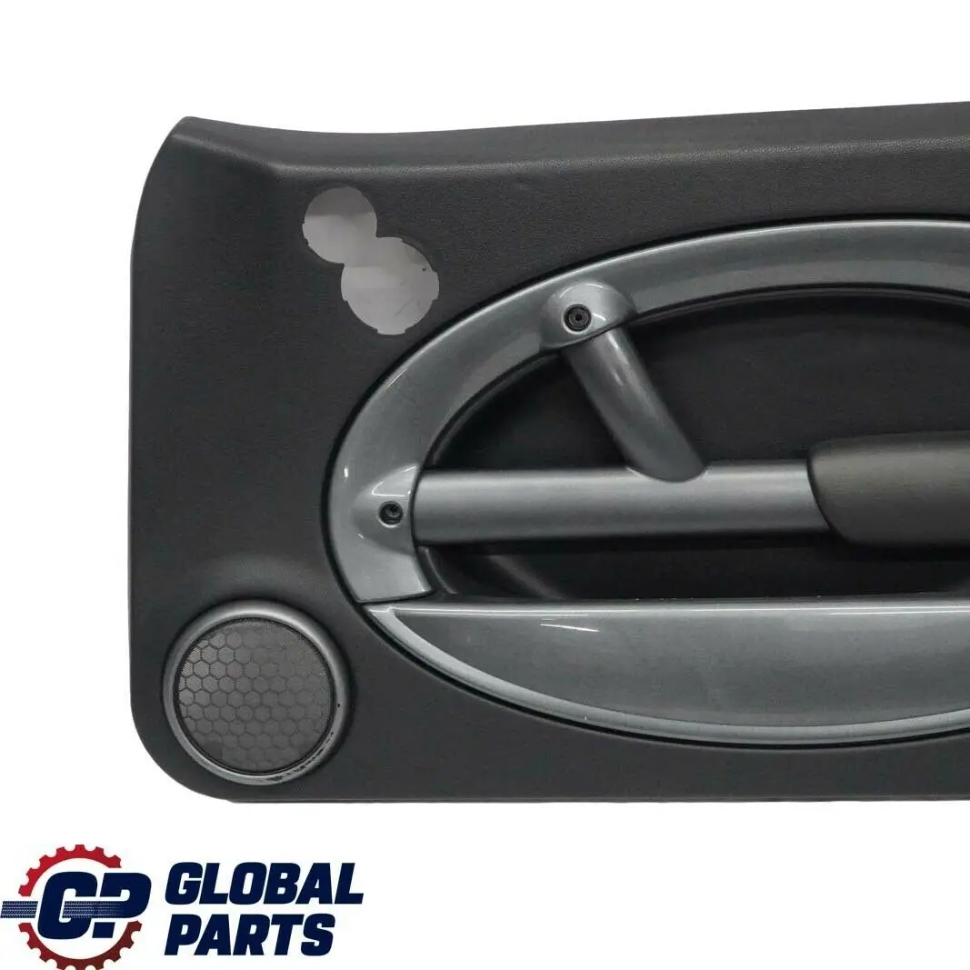 Front Right O/S Door Card Side Trim Panther Black Anthracite to BMW Mini R50 R53 with Part number 7113432 BMW Mini R50 R53 Front Right O/S Door Card Side Trim Panther Black Anthracite - SKU 7113432 - Part number 7113432