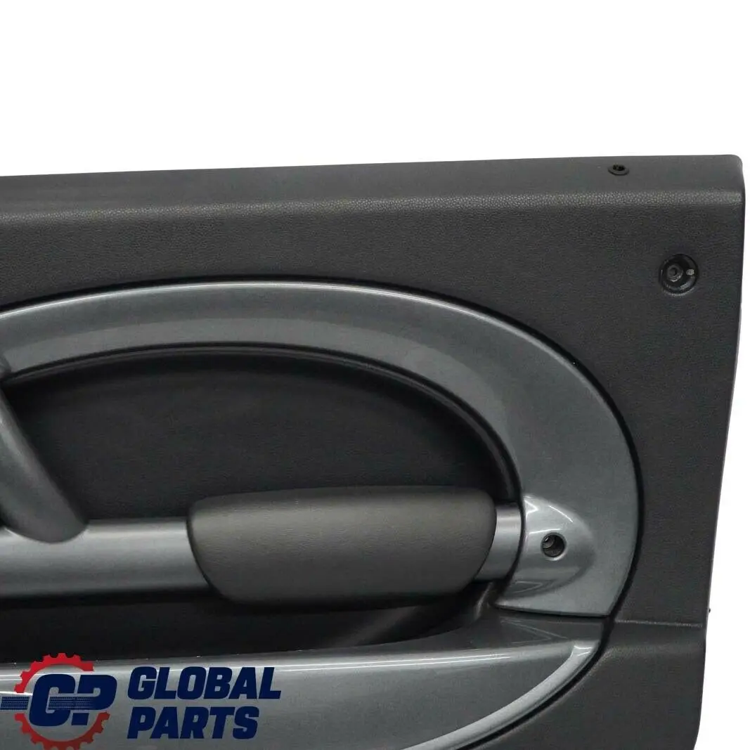 Front Right O/S Door Card Side Trim Panther Black Anthracite to BMW Mini R50 R53 with Part number 7113432 BMW Mini R50 R53 Front Right O/S Door Card Side Trim Panther Black Anthracite - SKU 7113432 - Part number 7113432