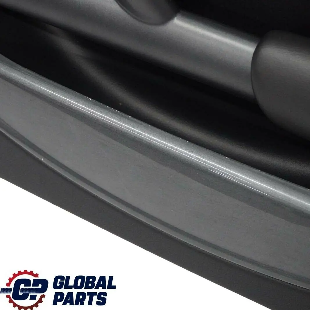 Front Right O/S Door Card Side Trim Panther Black Anthracite to BMW Mini R50 R53 with Part number 7113432 BMW Mini R50 R53 Front Right O/S Door Card Side Trim Panther Black Anthracite - SKU 7113432 - Part number 7113432