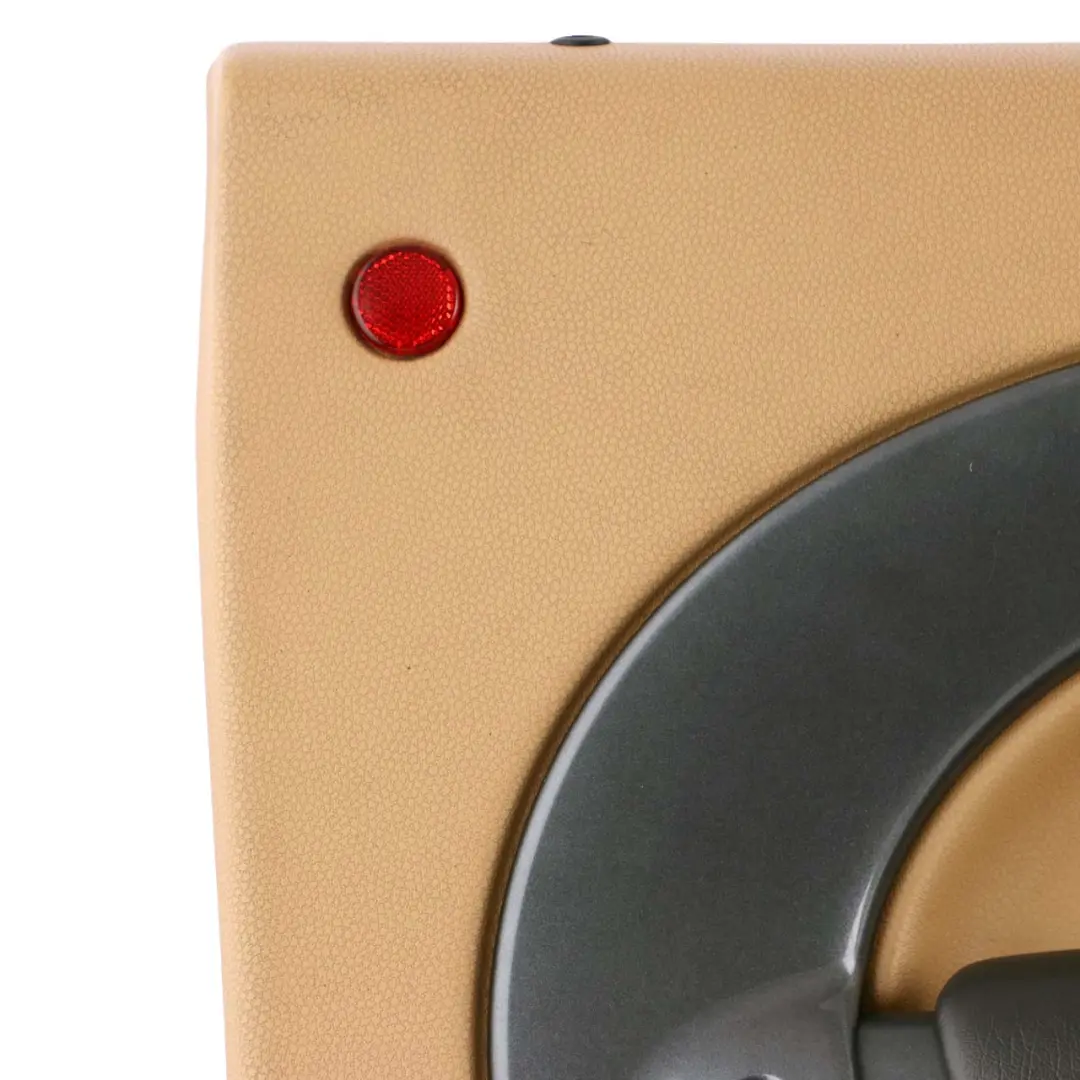 Front Left N/S Door Card Side Trim Panel Cordoba Beige Anthracite to Mini R50 R53 with Part number 7113439 Mini R50 R53 Front Left N/S Door Card Side Trim Panel Cordoba Beige Anthracite - SKU 7113439 - Part number 7113439