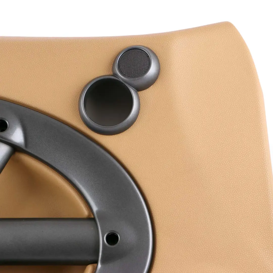 Front Left N/S Door Card Side Trim Panel Cordoba Beige Anthracite to Mini R50 R53 with Part number 7113439 Mini R50 R53 Front Left N/S Door Card Side Trim Panel Cordoba Beige Anthracite - SKU 7113439 - Part number 7113439