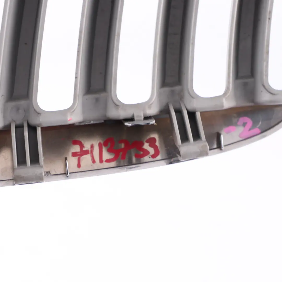 Grille Air Inlet Right O/S Front Panel Exterior Trim Chrome to BMW X5 E53 with Part number 7113734 BMW X5 E53 Grille Air Inlet Right O/S Front Panel Exterior Trim Chrome - SKU 7113734-2 - Part number 7113734